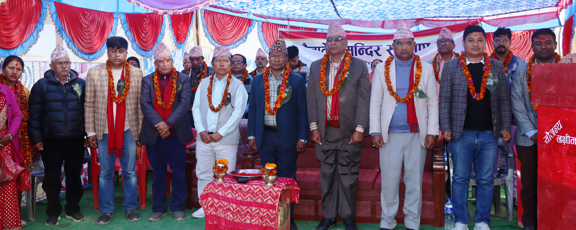 रैनादेवी छहरामा दही, चामल खाँदै सोरठी नाचेर सकियो न्वागी महोत्सव